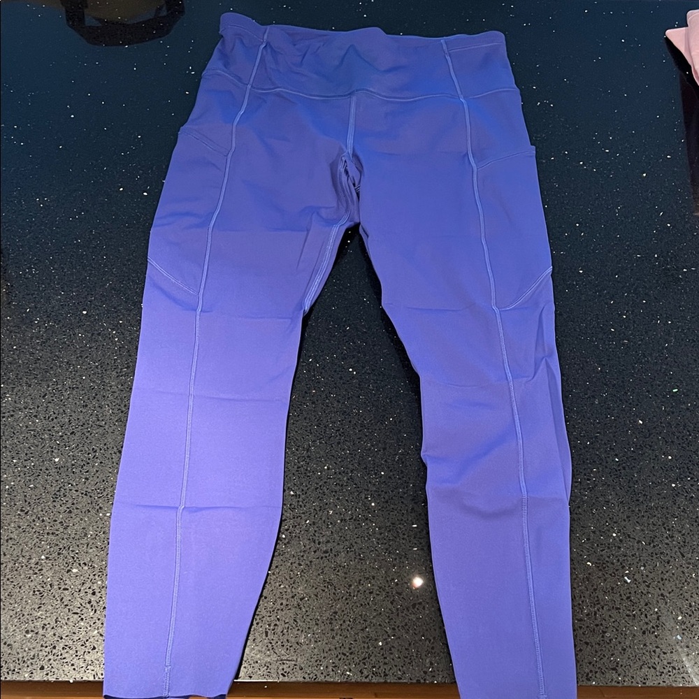 Lululemon “Psychic” Blue-Purple Fast and Free High-Rise Tight 25”